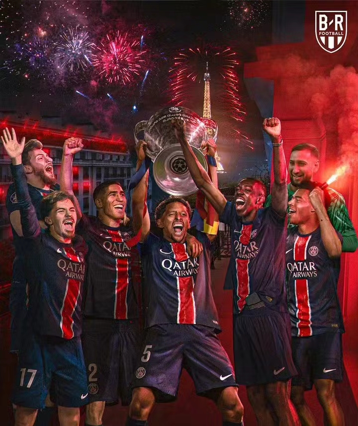 Paris Saint-Germain verbrak de vloek van de Champions League en won de Champions League. Paris Saint-Germain verbrak de vloek van de Champions League en won de Champions League.